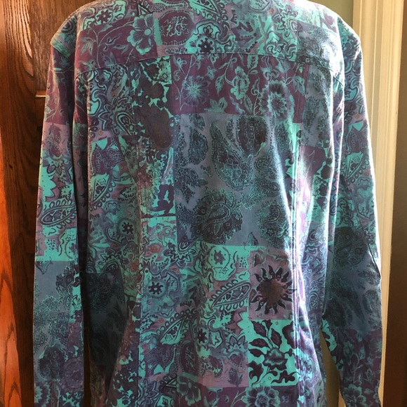 Coldwater Creek Button Down Shirt / Jacket - Picture 5 of 8